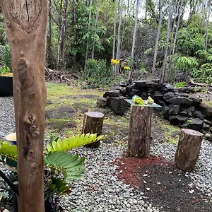  Country house Exotic Garden At Amazing Volcano Fissure